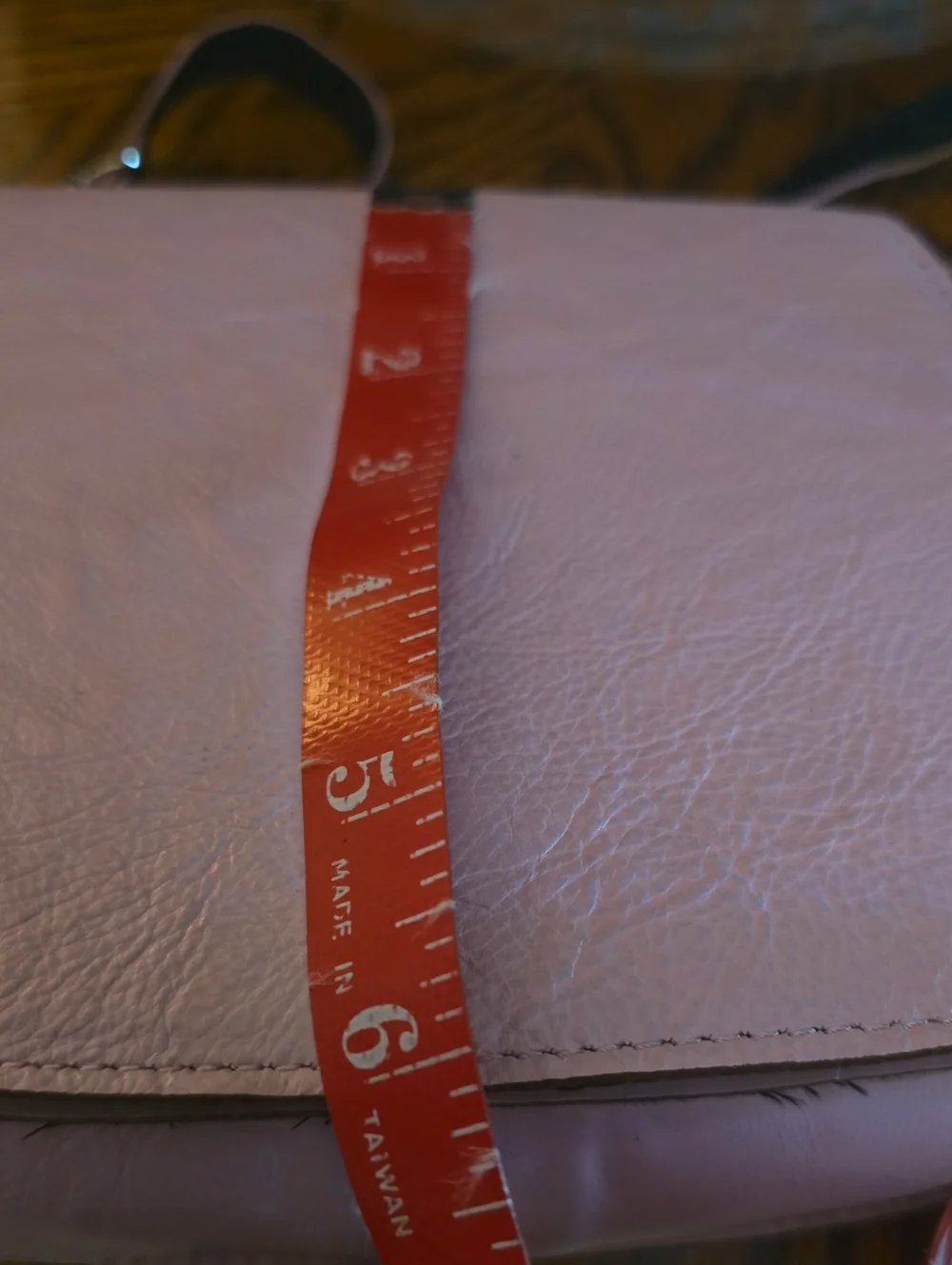 Small Pink Leather Crossbody Bag